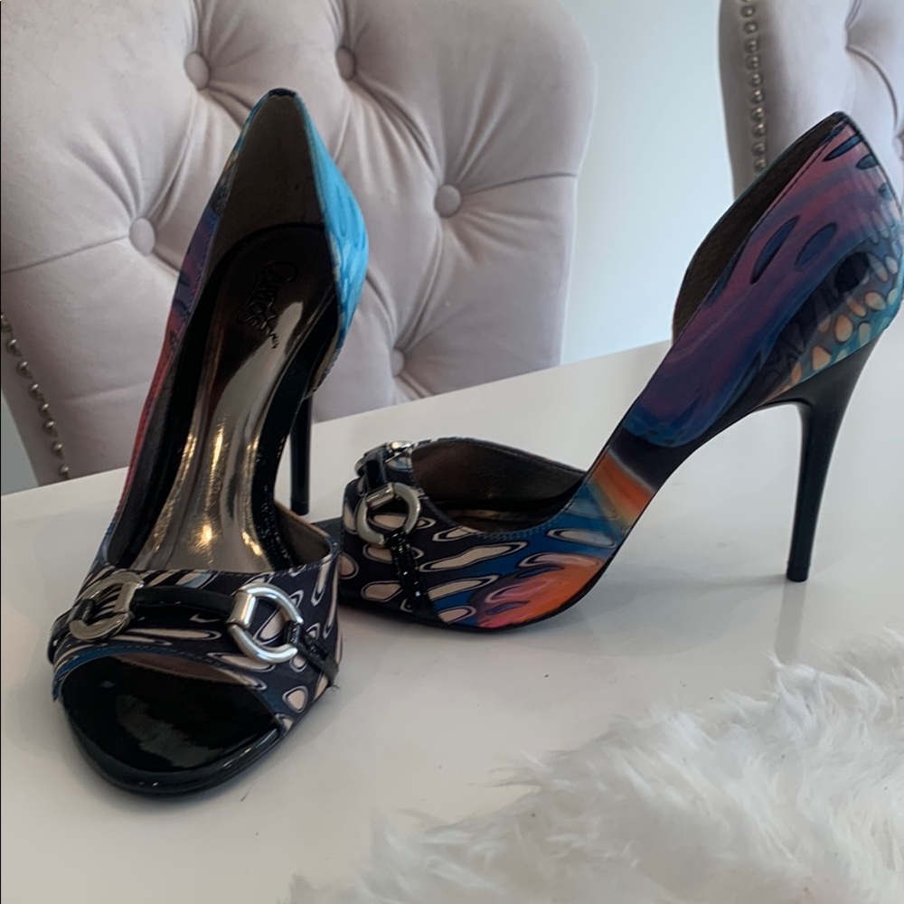 Carlos Santana Vintage Cosmic Stiletto Heels